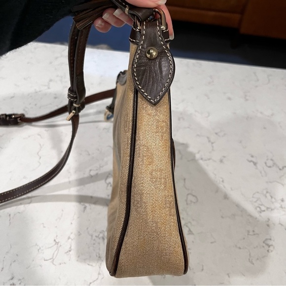 DOONEY & BOURKE Vintage 90s Monogram Crossbody Bag - Picture 10 of 16